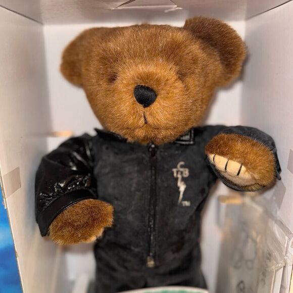 Vintage BLUE SKY BEARS Elvis Presley Animated Dancing Teddy Bear. TCB - Picture 3 of 6
